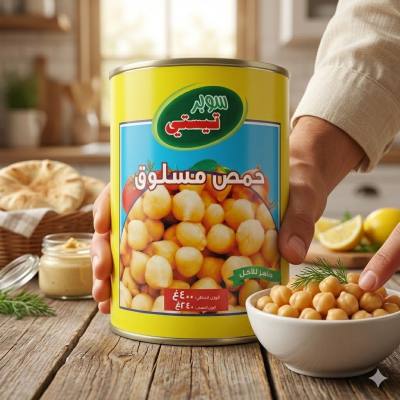 حمص مسلوق لذيذ للغاية (400 غرام)