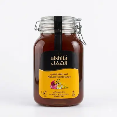 عسل الشفاء الطبيعي الزهري (3 كجم)